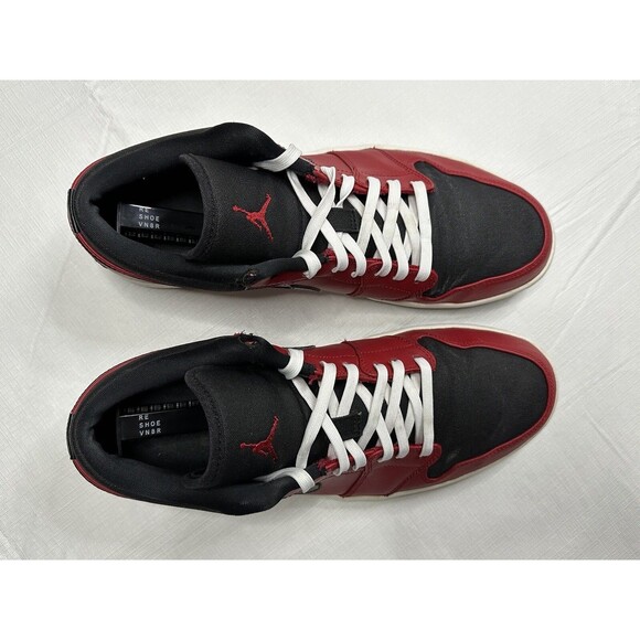 Men\'s Air Jordan 1 Retro Low Gym Red Size 13 Gym Red/White/Black 553558-602 main image 9